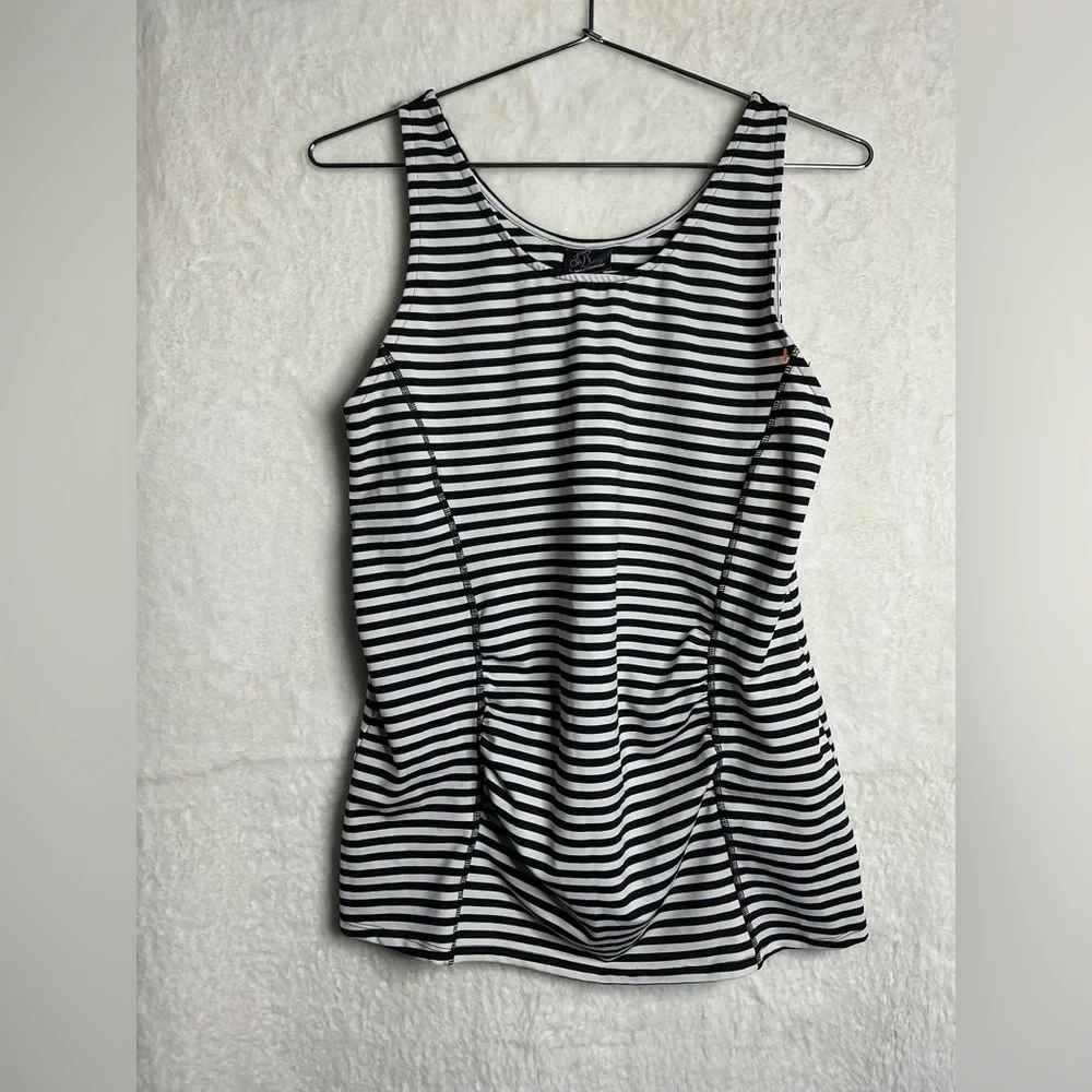 by MOTHERHOOD Black and White Tank Top SIZE M - Picture 3 of 9